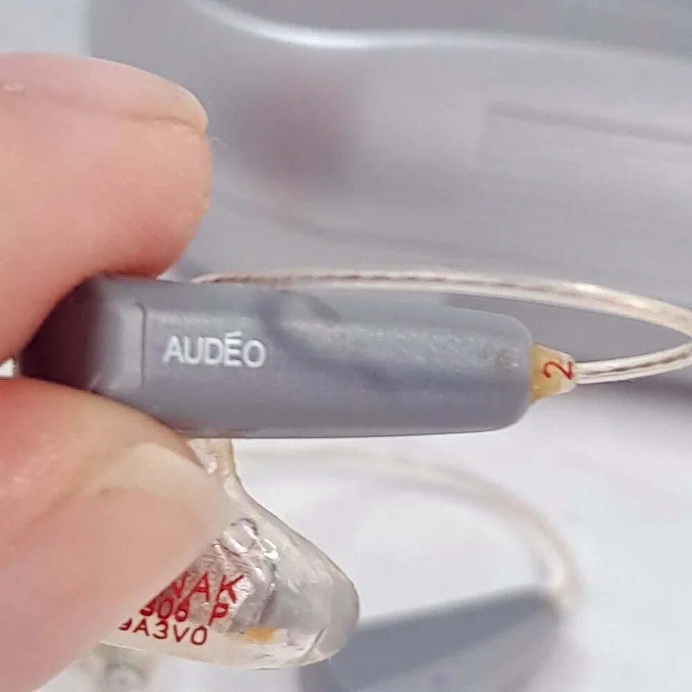 Phonak Audeo S Smart IX Hearing Aids‎ left right gray grey with case FOR PARTS